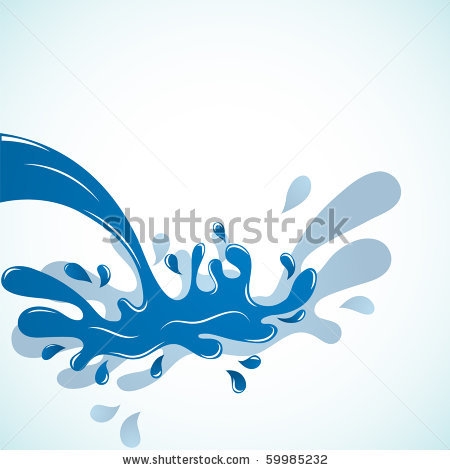 450x470 Flowing Water Vector Sezzryk Image Clip Art