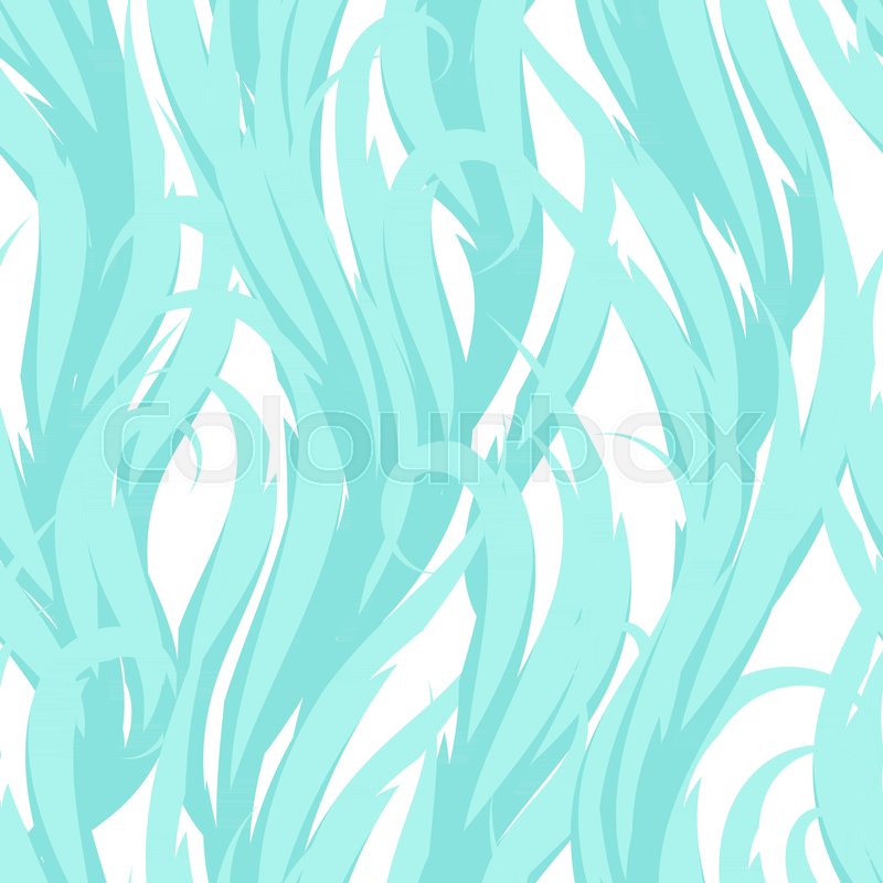 800x800 Abstract Waves Seamless Pattern. Decorative Swirly Ornament With