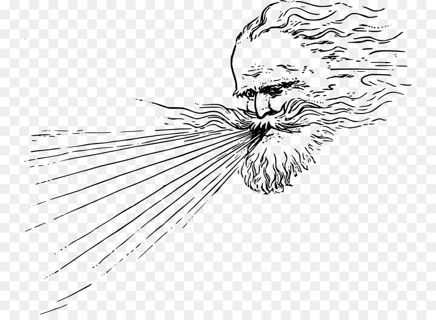 900x660 Wind Line Art