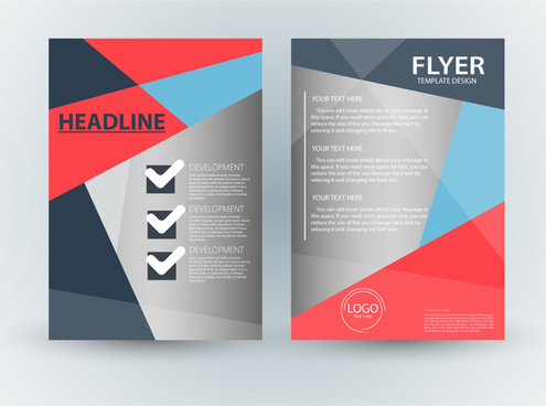 495x368 Flyer Free Vector Download (1,868 Free Vector) For Commercial Use
