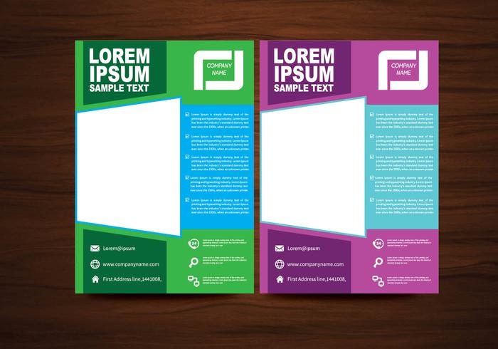 700x490 Flyer Free Vector Art