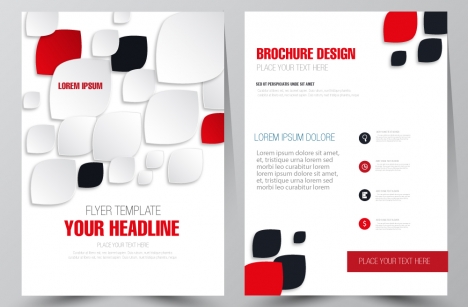 468x307 Free Brochure Flyer Vector Design Vectors Stock For Free Download