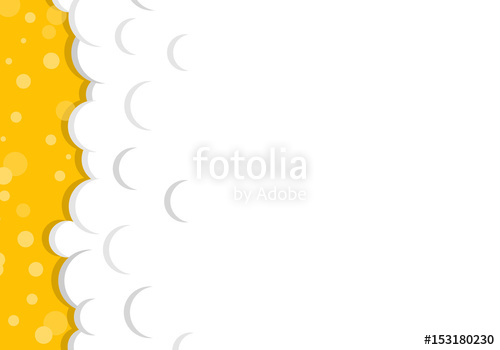 500x350 Frothy Beer Texture With Foam. Vector. Stock Image And Royalty