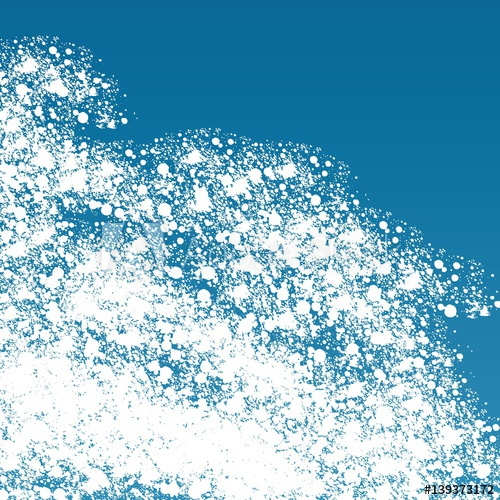 500x500 Lather. Soap Bubbles And Foam Vector Background. Vector.