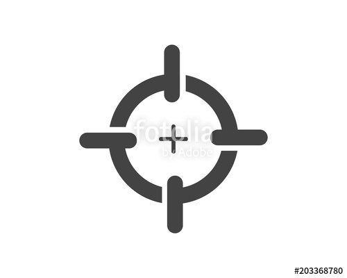 500x400 Focus Logo Template Vector Icon Stock Image And Royalty Free