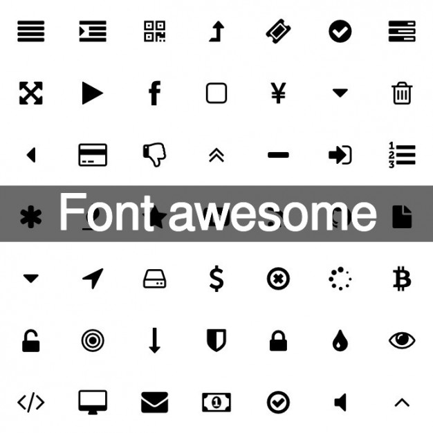 626x626 369 Awesome Font Icons Vector Free Download