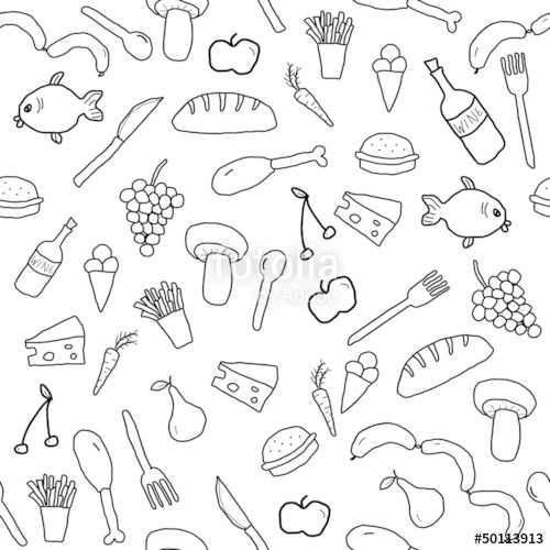 500x500 Food Background Stock Image And Royalty Free Vector Files On