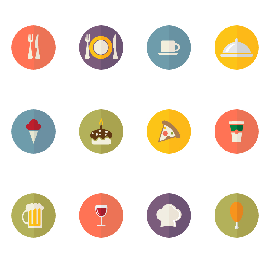900x900 Food Icons