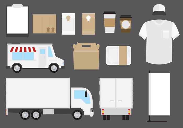 700x490 Food Business Template Vectors