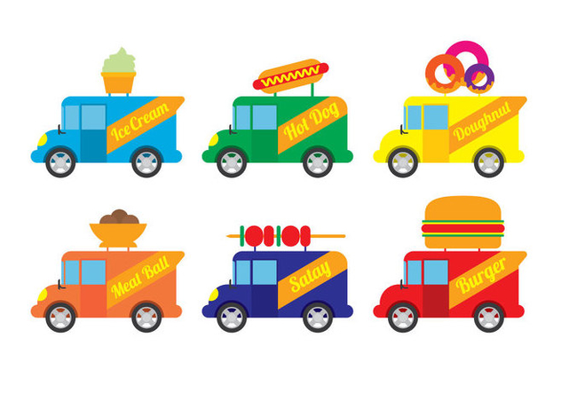632x443 Food Truck Vector Free Vector Download 305801 Cannypic