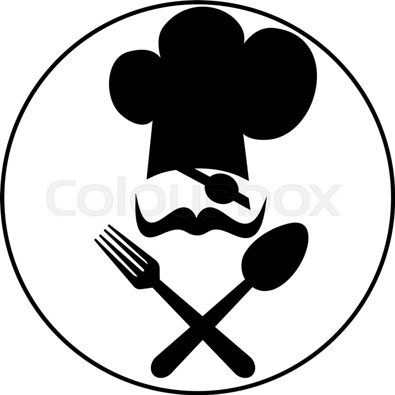 800x800 Icon Chef Food Item, Restaurant Fast Food, Vector,logo Stock