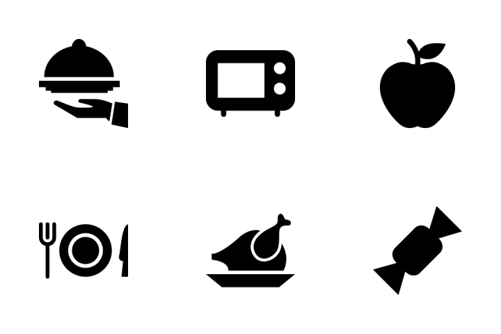 720x480 Download Food Vector Icons Icon Pack In Svg, Png, Eps, Ai, Ico