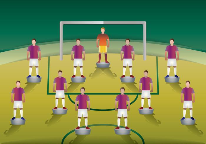 700x490 Table Football Player