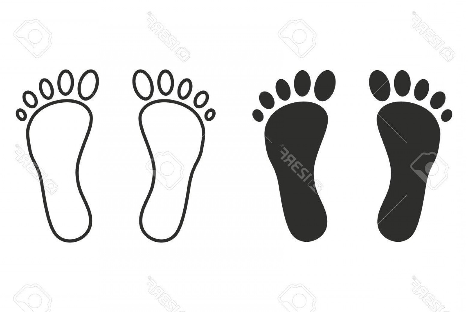 1560x1039 Foot Vector Black And White Arenawp