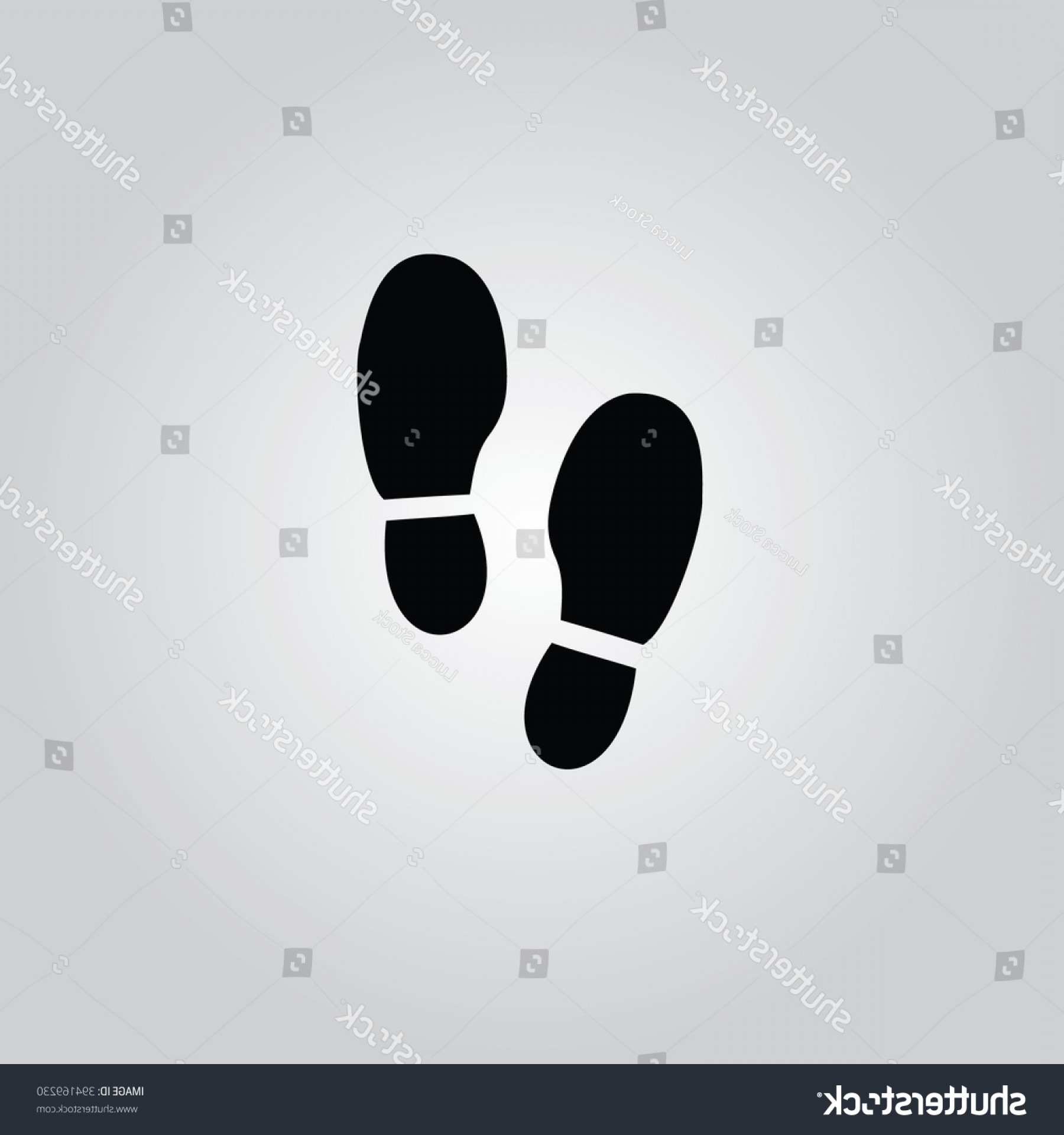 1800x1920 Shoe Print Steps Foot Vector Illustration Orangiausa