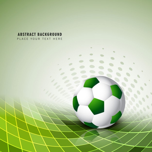 626x626 Green Football Background Vector Free Download