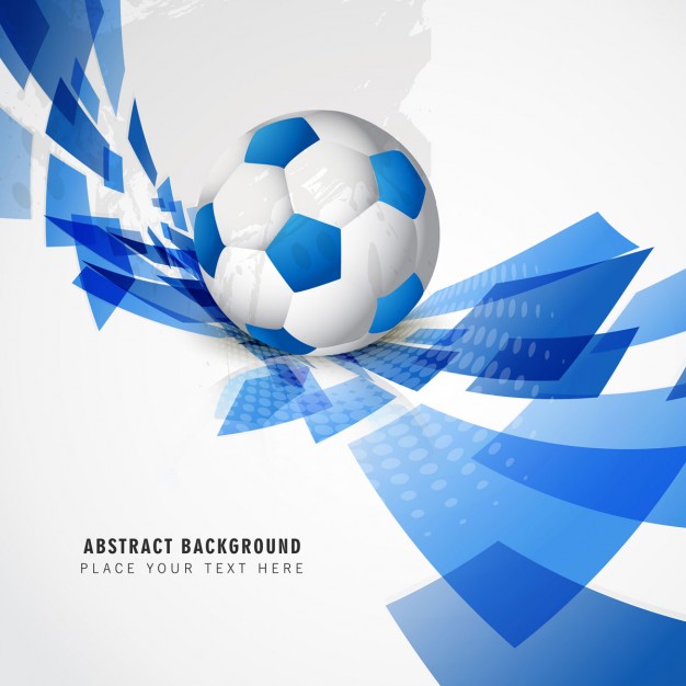 626x626 Blue Football Background Vector Free Download