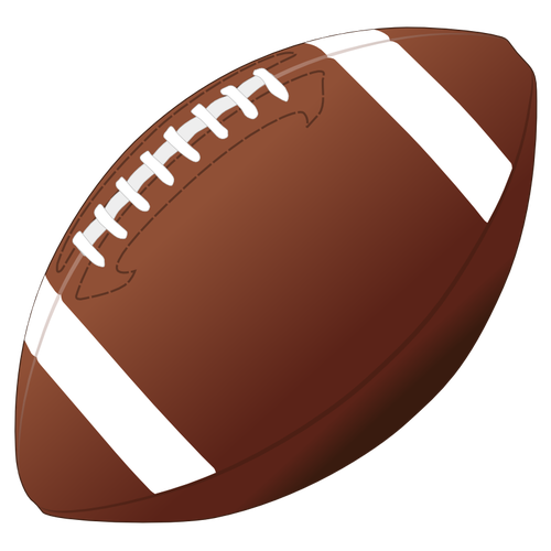 500x500 American Football Ball Vector Image Public Domain Vectors