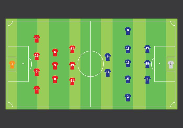 700x490 Football Field Free Vector Art