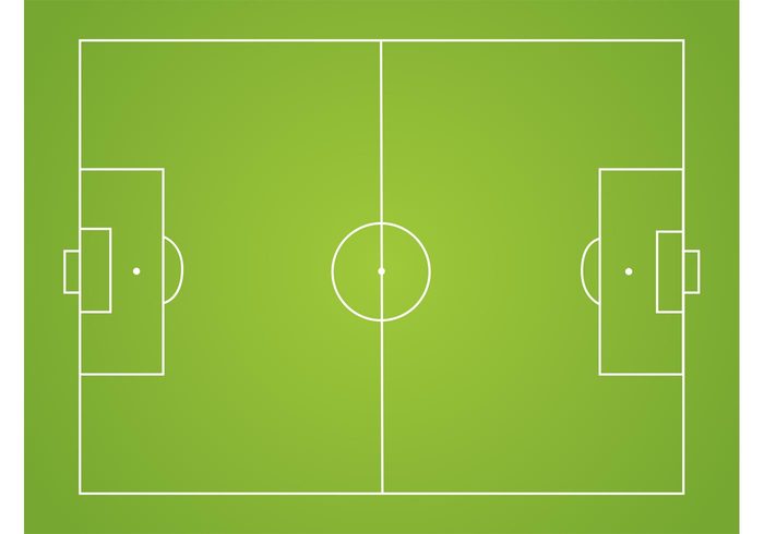 700x490 Soccer Field Vector