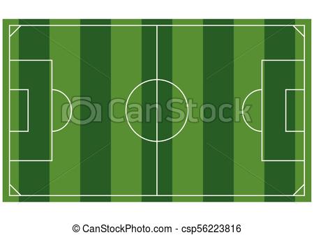 450x337 Soccer Field Or European Football Field Background Template. Top