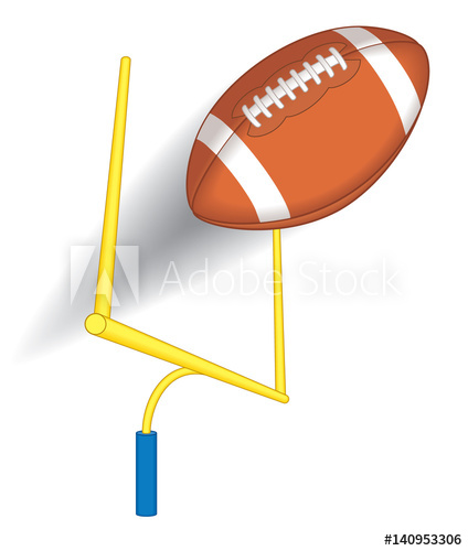 424x500 Football Goal Post