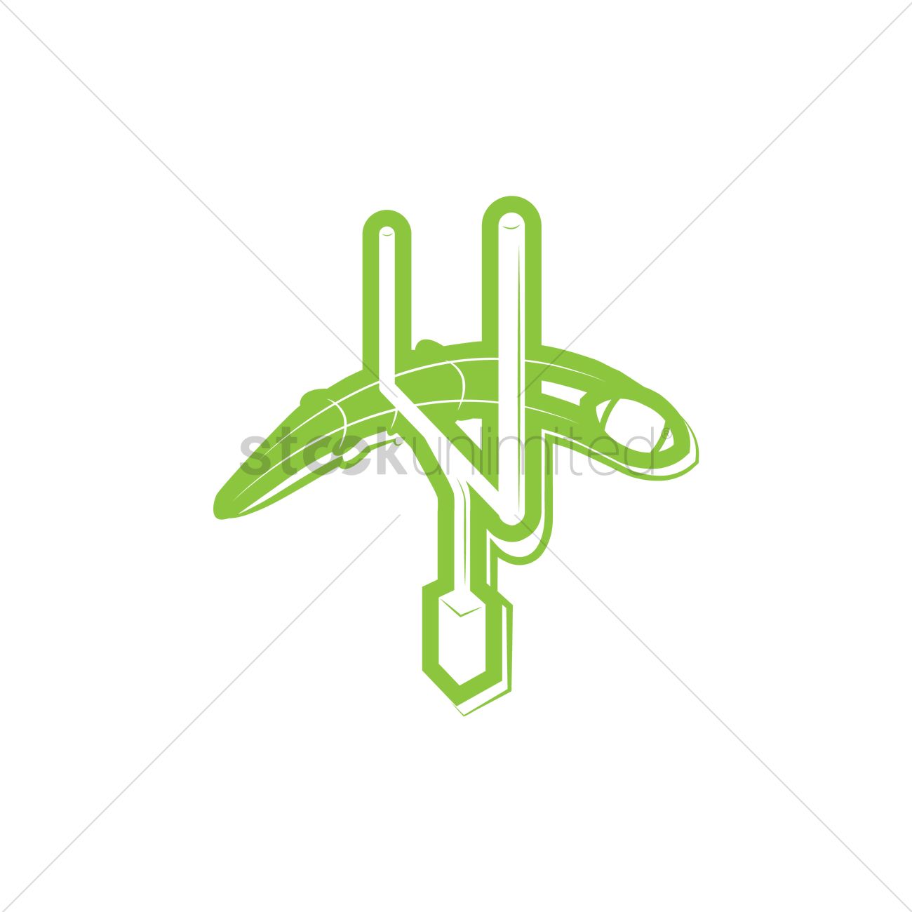 1300x1300 American Football Goal Post Vector Image