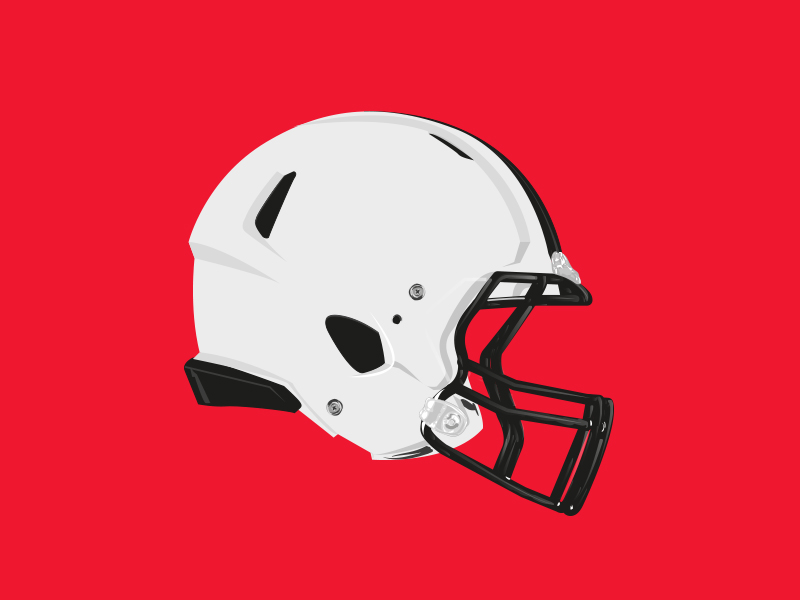 Football Helmet Vector at GetDrawings | Free download