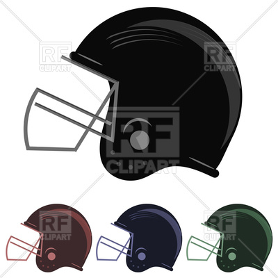 400x400 American Football Helmets Vector Image Vector Artwork Of Sport