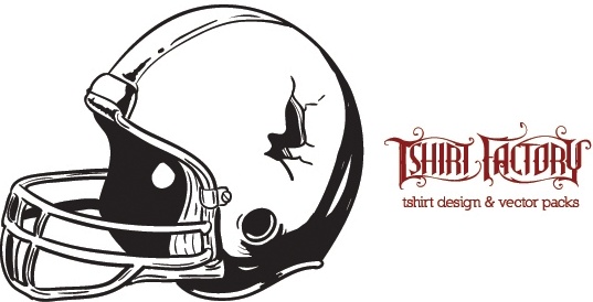 537x274 American Football Helmet Free Vector In Adobe Illustrator Ai ( .ai