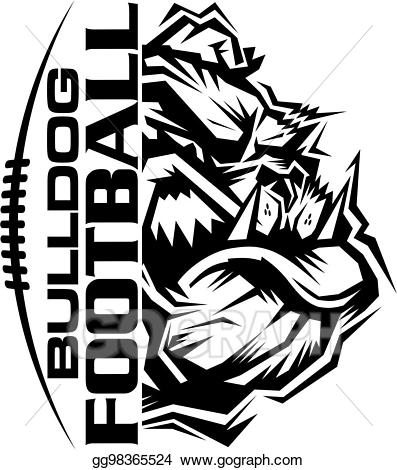 397x470 Bulldog Clipart Football Lace