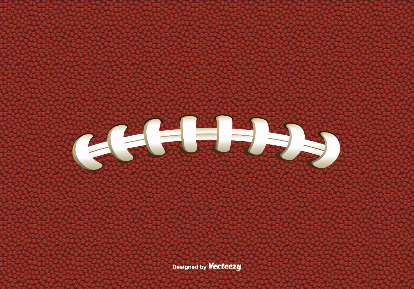 1400x980 Football Lace Free Vector Art