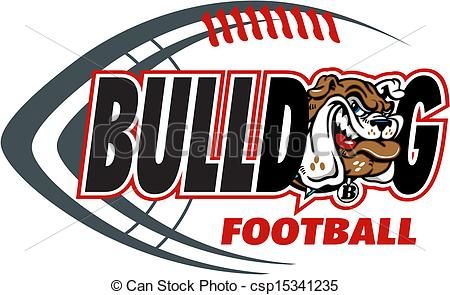 450x295 Football Laces Vector Bulldog Football Clipart
