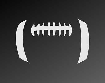 340x270 Football Svg Files, Football Laces Svg, Football Stitches Svg