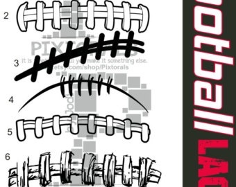 340x270 American Football Lace Vector
