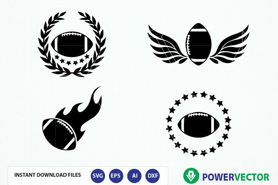 946x630 Football Team Logo Vector. Football Svg, Dxf, Png, Eps. Football