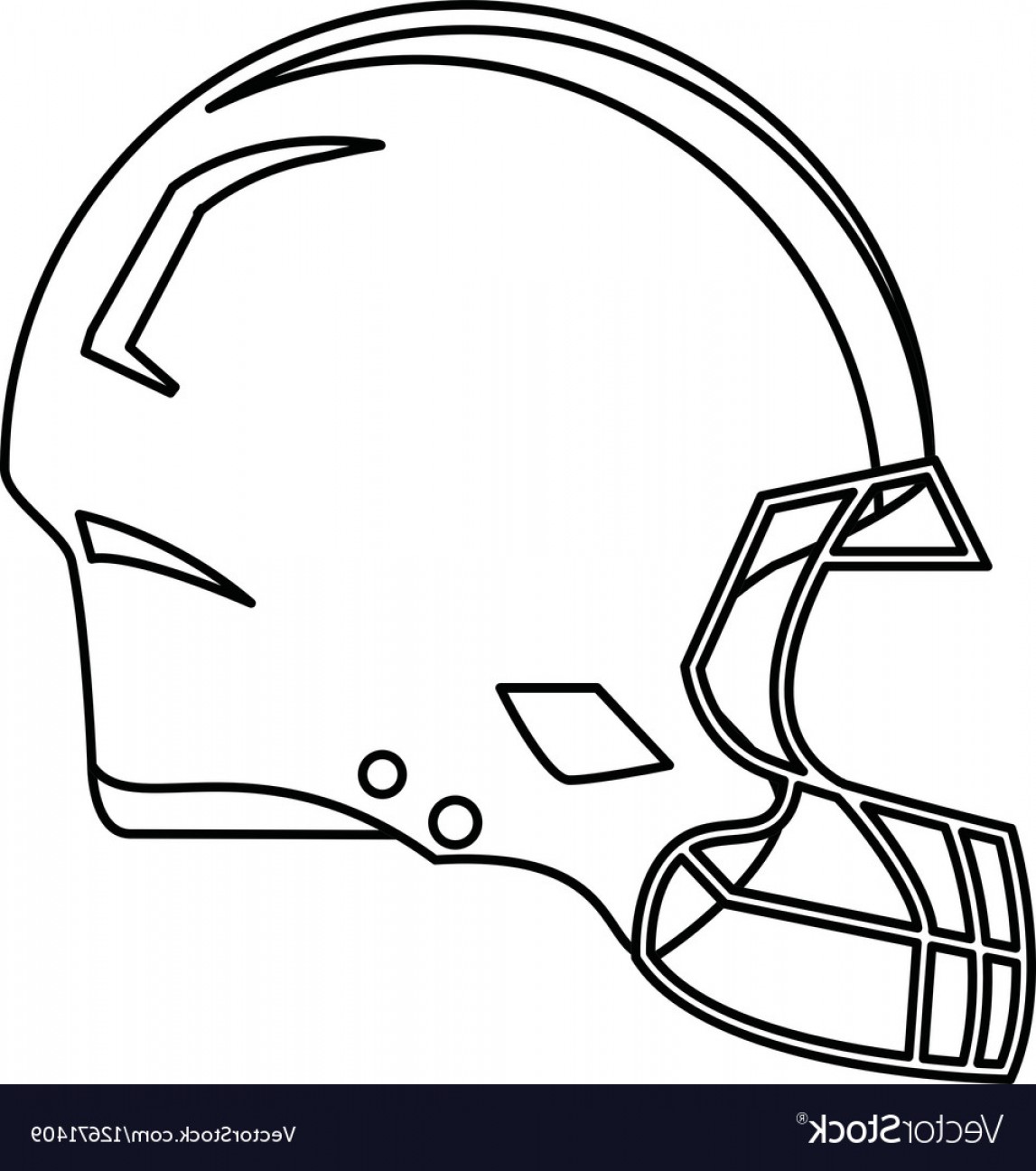 Football Outline Vector at GetDrawings | Free download