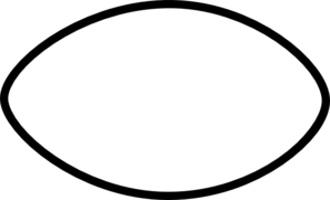 297x180 Plain Football Outline Clip Art