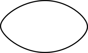 297x180 Thin Football Outline Clip Art
