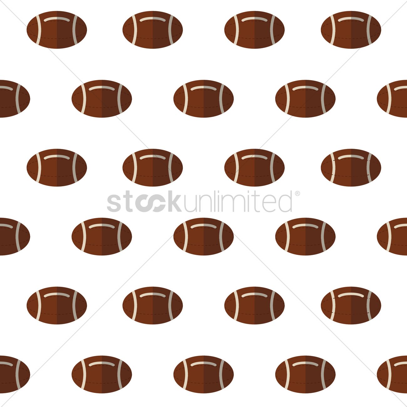 1300x1300 Free American Football Pattern Vector Image