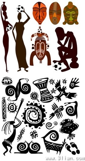 281x534 African Football Pattern Vector Free Vector In Encapsulated