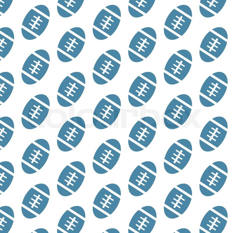 800x800 American Football Pattern Background Stock Vector Colourbox