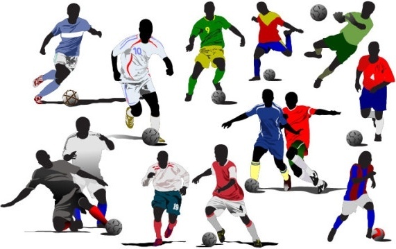 571x359 Football Player Vector Free Vector Download (1,026 Free Vector