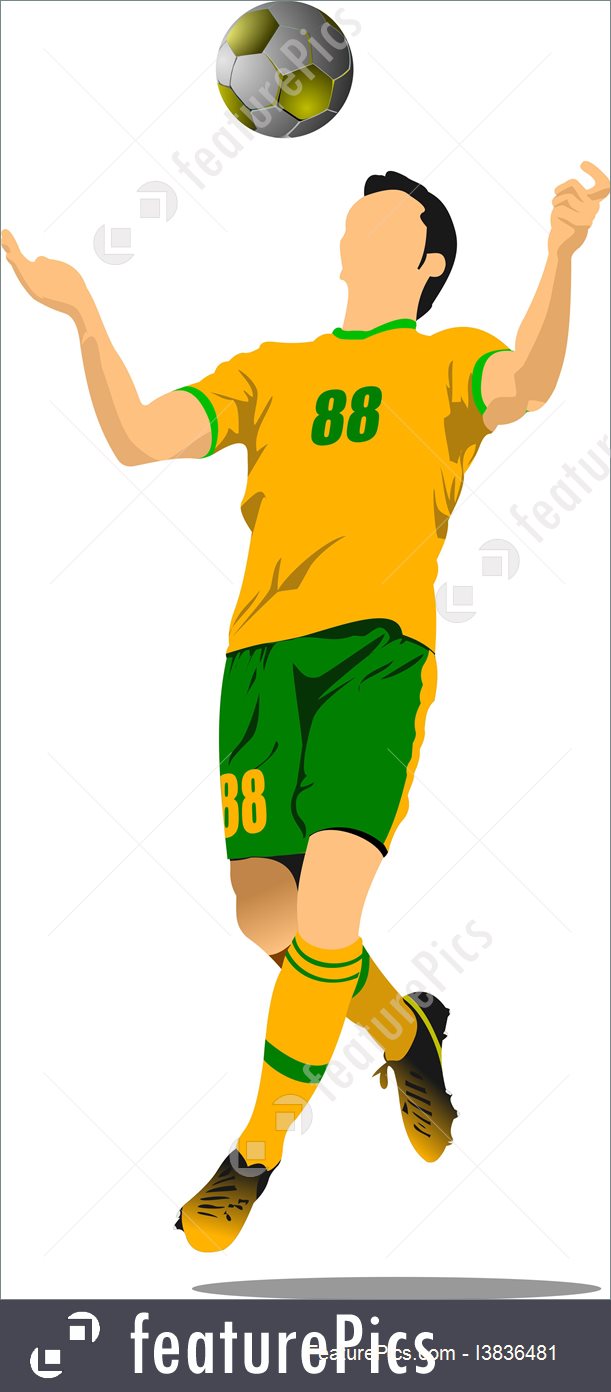 Football Player Vector at GetDrawings | Free download