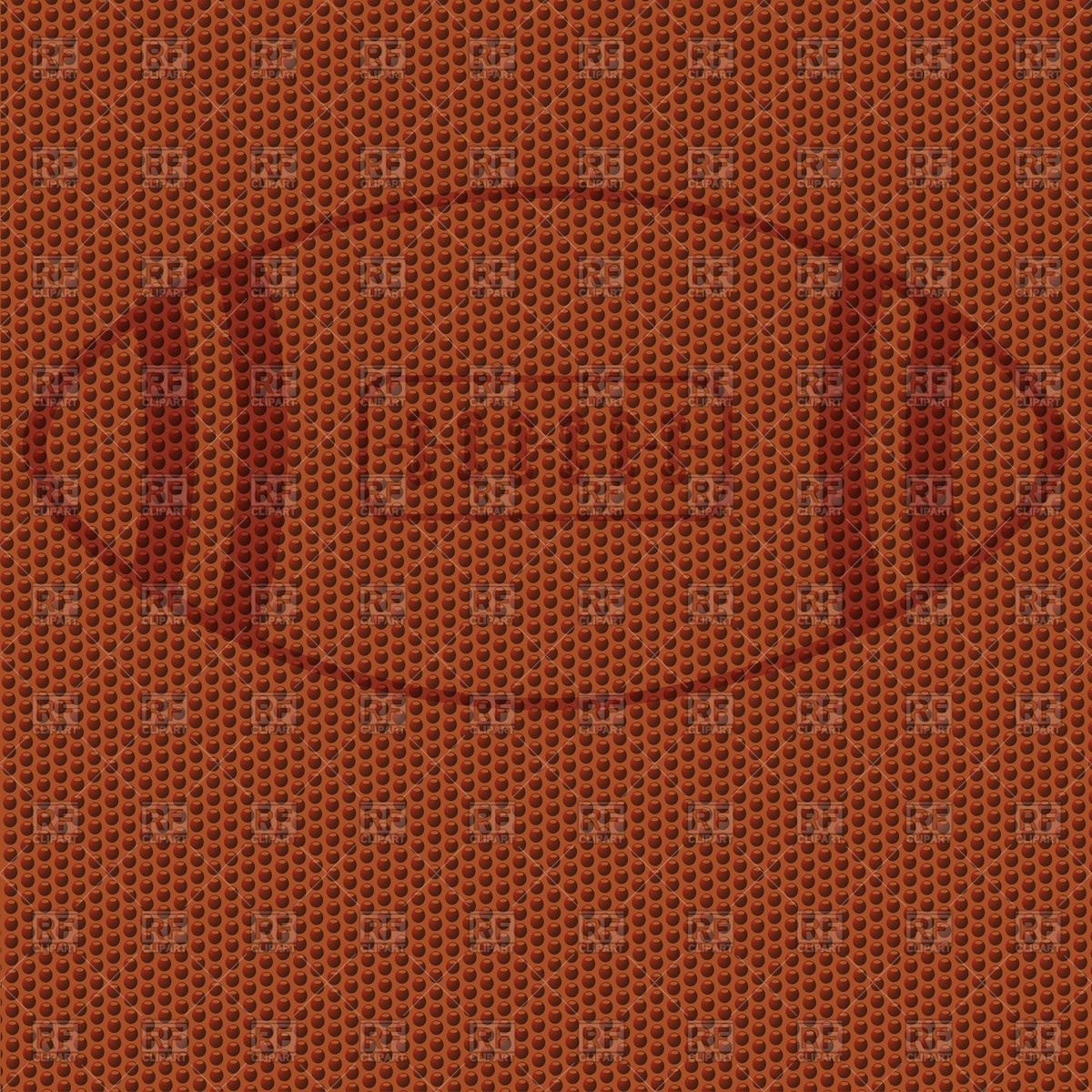 1200x1200 American Football Ball On Brown Pattern Vector Image Vector
