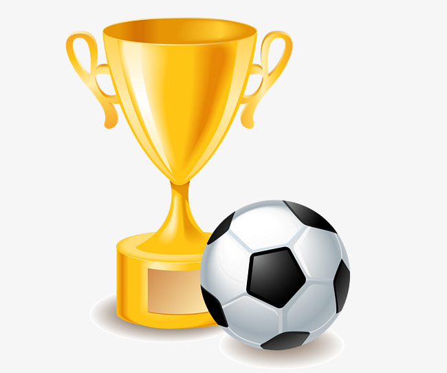 650x542 Football And Trophy Vector, Football And Trophy, Football Vector