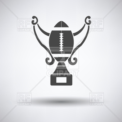 400x400 American Football Trophy Cup Icon Vector Image Vector Artwork Of