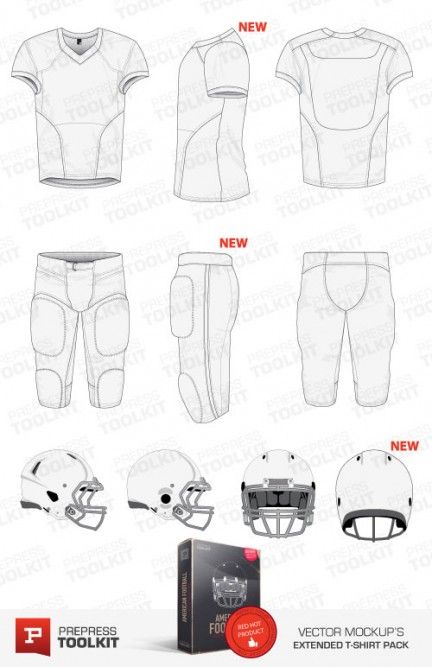 432x667 Football Uniforms Vector Mockup Template, Custome Football Jerseys