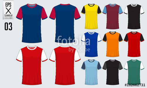 500x300 T Shirt Sport Design For Soccer Jersey, Football Kit Or Sport