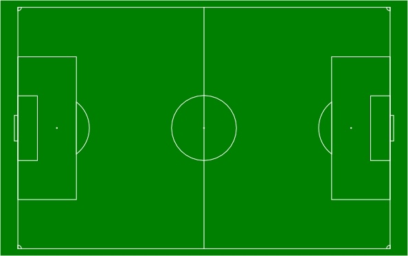 594x372 Football Field Soccer Field Football Pitch Clip Art Free Vector In